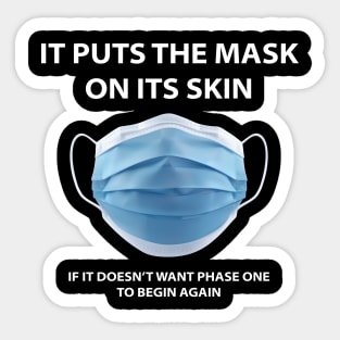 Wear A Mask Sticker